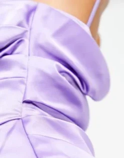 ASOS Edition - Vestito Midi A Canottiera Lilla Drappeggiato -Vendite ASOS Maternity || RIVER ISLAND || Monki 203260147 3