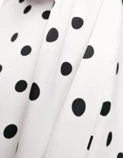 Style Cheat - Vestito Midi Allacciato Dietro Bianco A Pois -Vendite ASOS Maternity || RIVER ISLAND || Monki 204480043 5