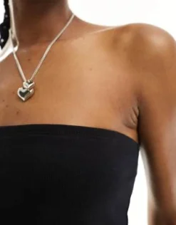 COLLUSION - Vestito Lungo A Fascia Nero -Vendite ASOS Maternity || RIVER ISLAND || Monki 204485826 4